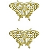 タトゥーシール　金の蝶(タトゥー・刺青シール)